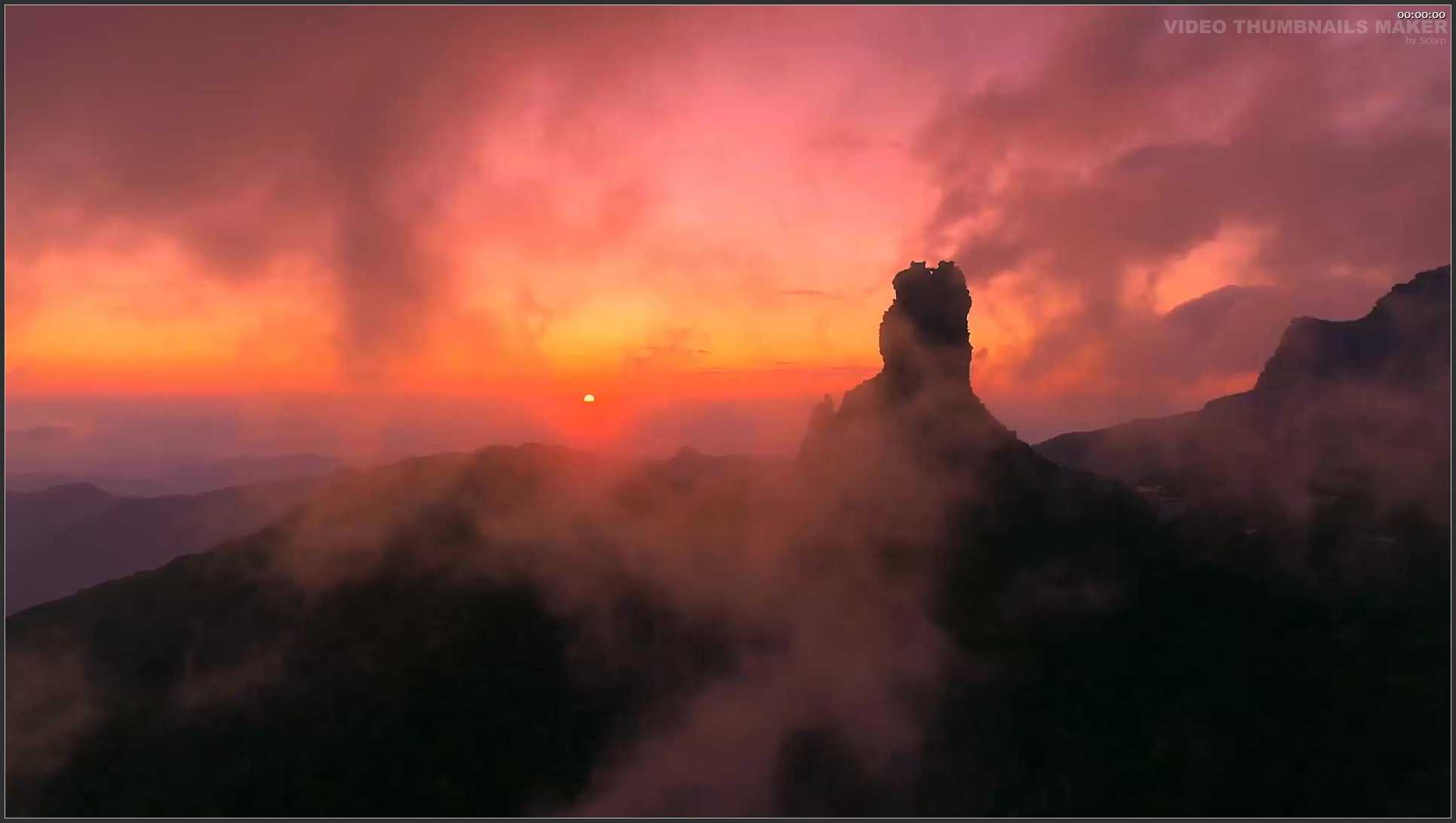 255 贵州 航拍 4K这里是贵州 梵净山